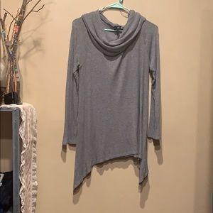 Cable & Gauge cowl neck sweater